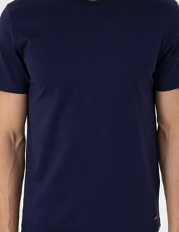 Lacivert Slim Fit Ti__rt