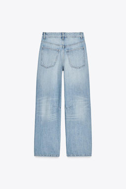 TRF BAGGY BALLOON MID-WAIST JEANS - Zara фото 51
