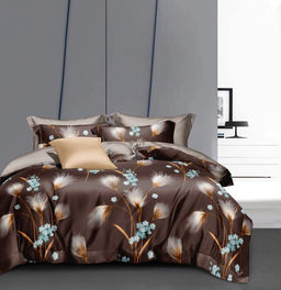 Постельное белье - Поплин Премиум 6261 Карнавал 2-спальный с Евро простыней