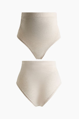MAMA Pack de 2 bragas de algod?n High Waist - H&m фото 2