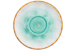 Чайная пара 2 пр. 450 мл 14*11*8,5 см Кантри, бирюзовый, фарфор - Elan gallery фото 7