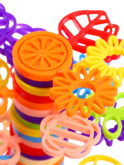 Конструктор развивающий Листочки, с заданиями, 42 детали - Unicon фото 6