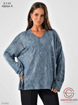 Женская кофта в больших размерах - Bruno фото 2