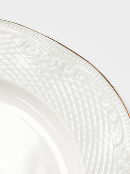 Тарелка WY Empire, d=18 см, фарфор, белая