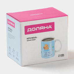 Кружка чайная хамелеон «Такова жизнь», 350 мл
