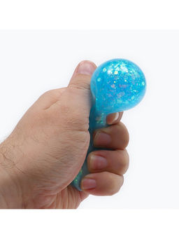 Антистресс игрушка «Колечко», мялка с блёстками, МИКС