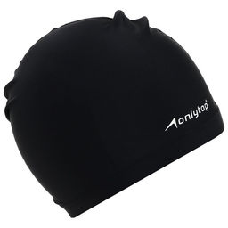 Шапочка для плавания взрослая ONLYTOP Swim, тканевая, обхват 54-60 см