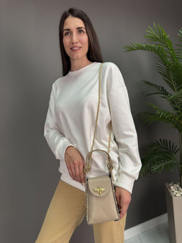 Сумка женская из телячьей кожи