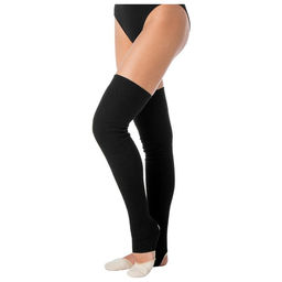 Гетры для гимнастики и танцев Grace Dance №1, длина 80 см, цвет чёрный