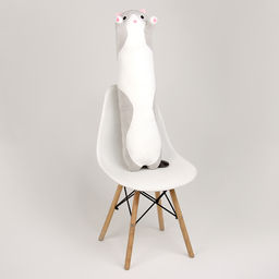 Мягкая игрушка Котик, 90 см, цвет серый - Simaland фото 2