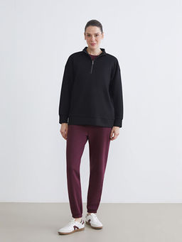 Dik Yaka Kad?n Sweatshirt