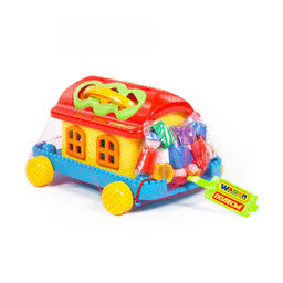 Сказочный домик на колёсиках (в сеточке) - Полесье фото 6