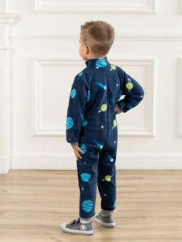 Комбинезон детский черный абстракция - Утенок фото 4