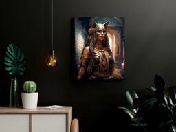 ФРЕЯ PNB/PL-271 Набор для раскрашивания по номерам 50 х 40 см Величественная Бастет  фото 5