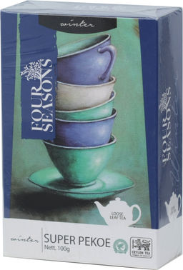 Four seasons. Winter Super Pekoe 100 гр. карт.пачка