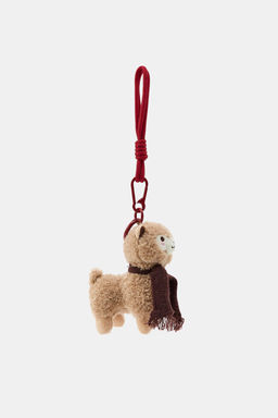 LLAMA SCARF CHARM KEYRING - Zara фото 2