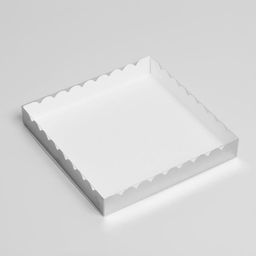 Цена за 10 шт. Коробочка для печенья, серебряная, 20 х 20 х 3 см - Simaland фото 4