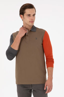 Мужской свитшот цвета хаки Неожиданная скидка в корзине