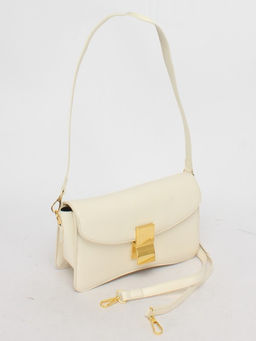 Сумка женская искусственная кожа Ch&K-803, 1отд, плечевой ремень, белый SALE 253365 - Adelia фото 6