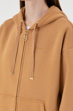 Kad_n Camel _ardonlu Kap__onlu Sweatsh_rt Sepette S_rpriz _ndirim - U.s. polo assn фото 7