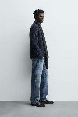 CHENILLE CONTRAST JUMPER - Zara фото 12