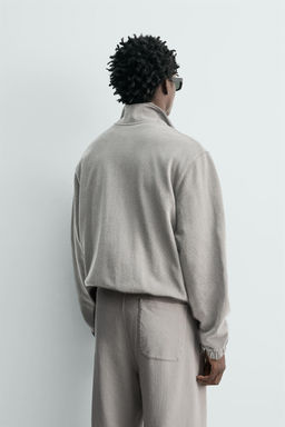 SUDADERA PUNTO CREMALLERA / Arena - Zara фото 11