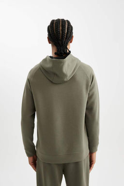 DeFactoFit Спортивная толстовка стандартного кроя с капюшоном для подводного плавания  фото 7