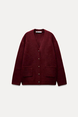 PLAIN KNIT CARDIGAN - Zara фото 6
