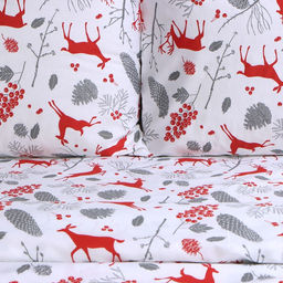 Постельное бельё LoveLife 1,5 сп Лапландия, 143х215см, 150х225см, 50х70см-2шт, 100%хлопок, сатин  фото 3
