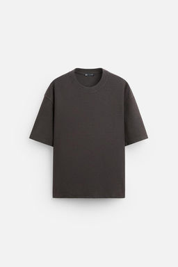 HEAVY WEIGHT T-SHIRT WITH SEAM DETAIL - Zara фото 30