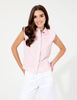 Lila Crop Top Kolsuz G_mlek