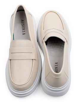 06-YE290-3 BEIGE Туфли женские (натуральная кожа)