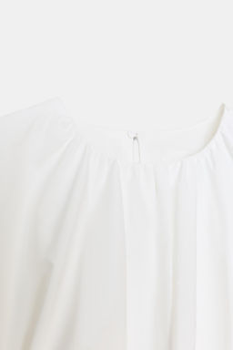 POPLIN BALLOON SLEEVE TOP - Zara фото 10