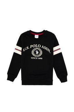 Erkek _ocuk Siyah Pijama Tak_m_ Sepette S_rpriz _ndirim - U.s. polo assn фото 2