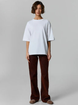 Футболка женская в белом цвете белый 112916