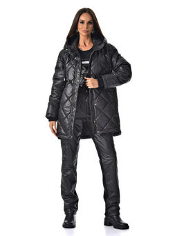 Утепленные Брюки еврофлис +плащевка - А+б коллекция фото 28