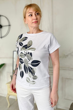 Футболка Rumoda 2145 белый  фото 2