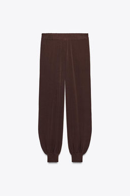 PUFF KNIT TROUSERS - Zara фото 14