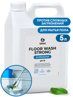 Щелочное средство для мытья пола "Floor wash strong" (канистра 5,6 кг)
