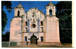 Открытка Древняя церковь в городе Оахака (Мексика)