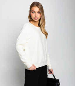 Джемпер #КТ20802, кремовый - Dommod фото 2
