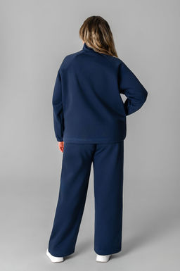 Арт. 2917 Костюм женский с начесом 46-54 (5 шт) Цвет:индиго - Калинка фото 2