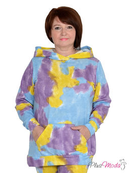 Толстовка Модель №869 размеры 44-84 - Plusmoda фото 4