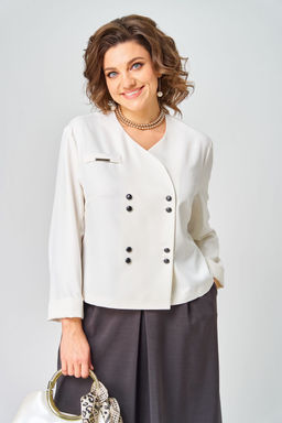 Костюм Aira Style 24137 Молочно-коричневый