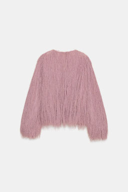 FRINGED BOMBER JACKET - Zara фото 17