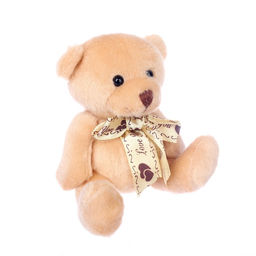 Мягкая игрушка Мишка с бантом, цвета МИКС - Simaland фото 2