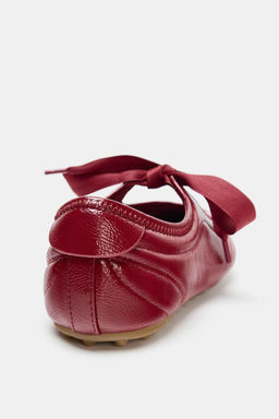 BALLET FLATS WITH BOW - Zara фото 8
