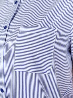 Рубашка жен.арт.329-2,бело-голубая - Binita фото 4