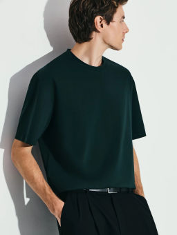 Футболка regular fit из хлопка / Zarina