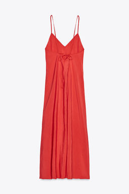 FLOWING MIDI DRESS - Zara фото 6